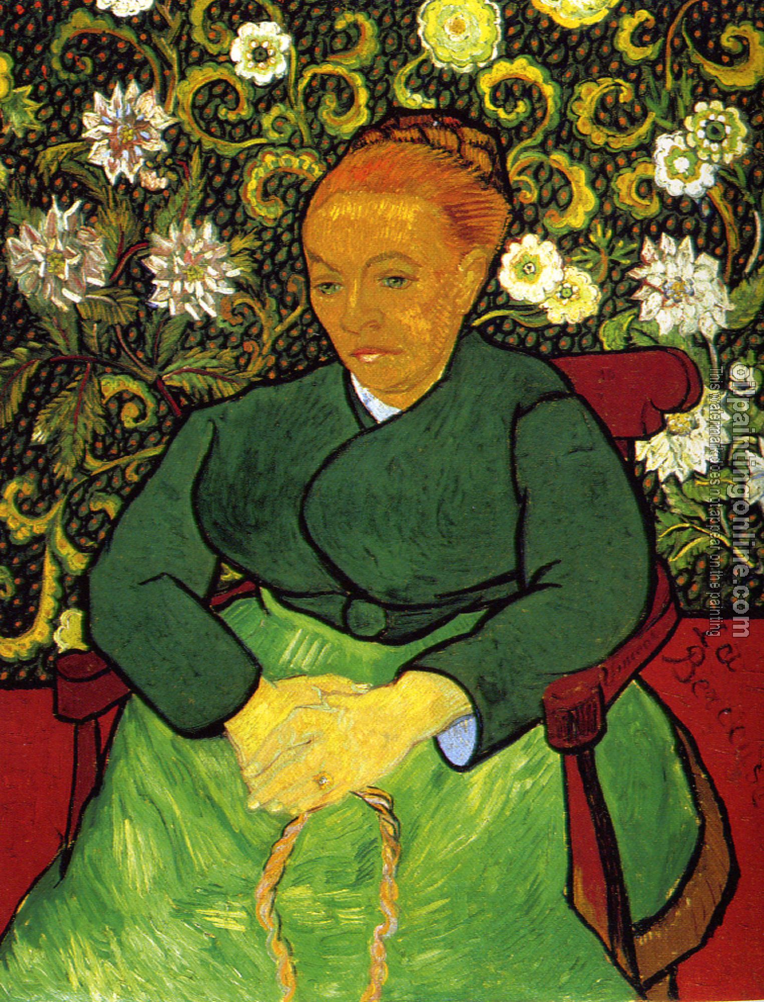 Gogh, Vincent van - Augustine Roulin(La Berceuse)